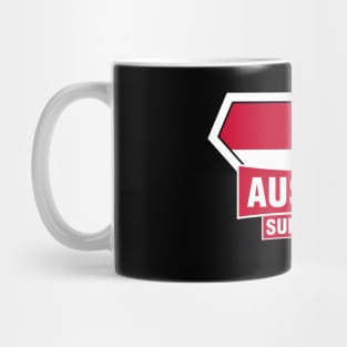 Austria Super Flag Supporter Mug